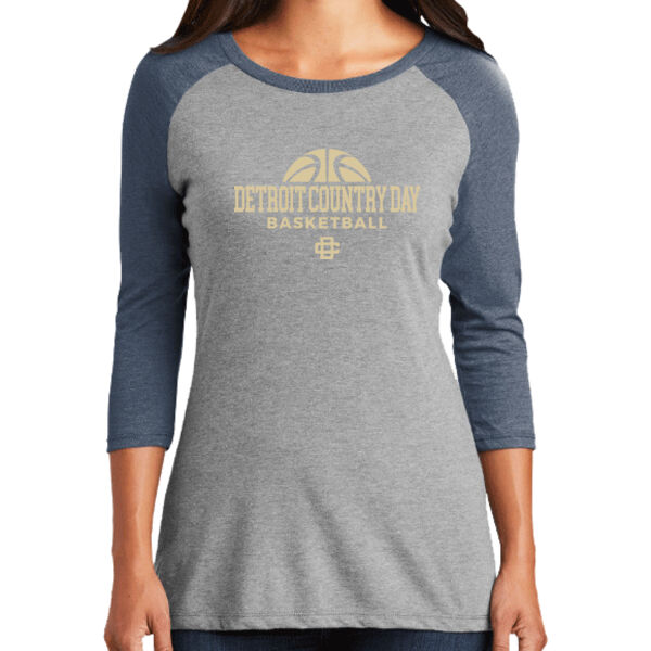 Women's Perfect Tri® 3/4-Sleeve Raglan Thumbnail