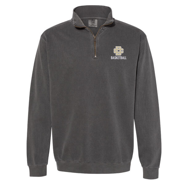 Unisex Garment-Dyed 1/4-Zip Sweatshirt Thumbnail