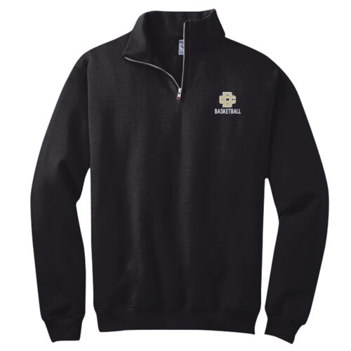 NuBlend® 1/4-Zip Cadet Collar Sweatshirt Thumbnail