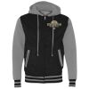 Unisex Heavyweight Varsity Full-Zip Hooded Sweatshirt Thumbnail